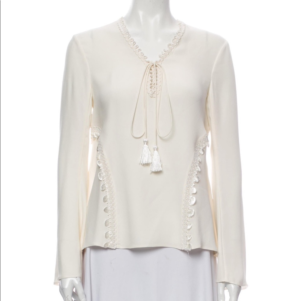 Jonathan Simkhai size XS silk top